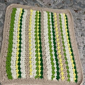 Handmade Multicolor Crochet Baby Blanket